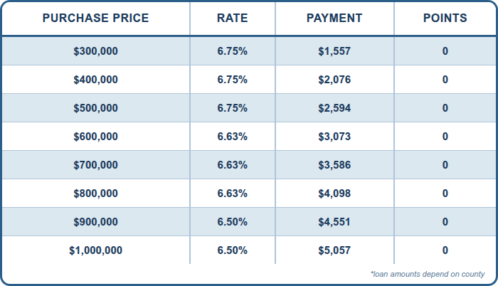 30 Yr Fixed FULL DOC, Conventional PURCHASE, 20% DOWN, Primary Residence, Purchase, 760+ FICO, Single Family or Condo, First Time Home Buyer, No lender Fee, No Processing Fee.